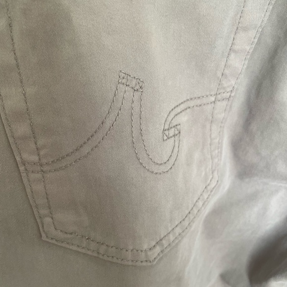 AG The Dylan Sueded Stretch Sateen Straight Fit Pants - Picture 6 of 8